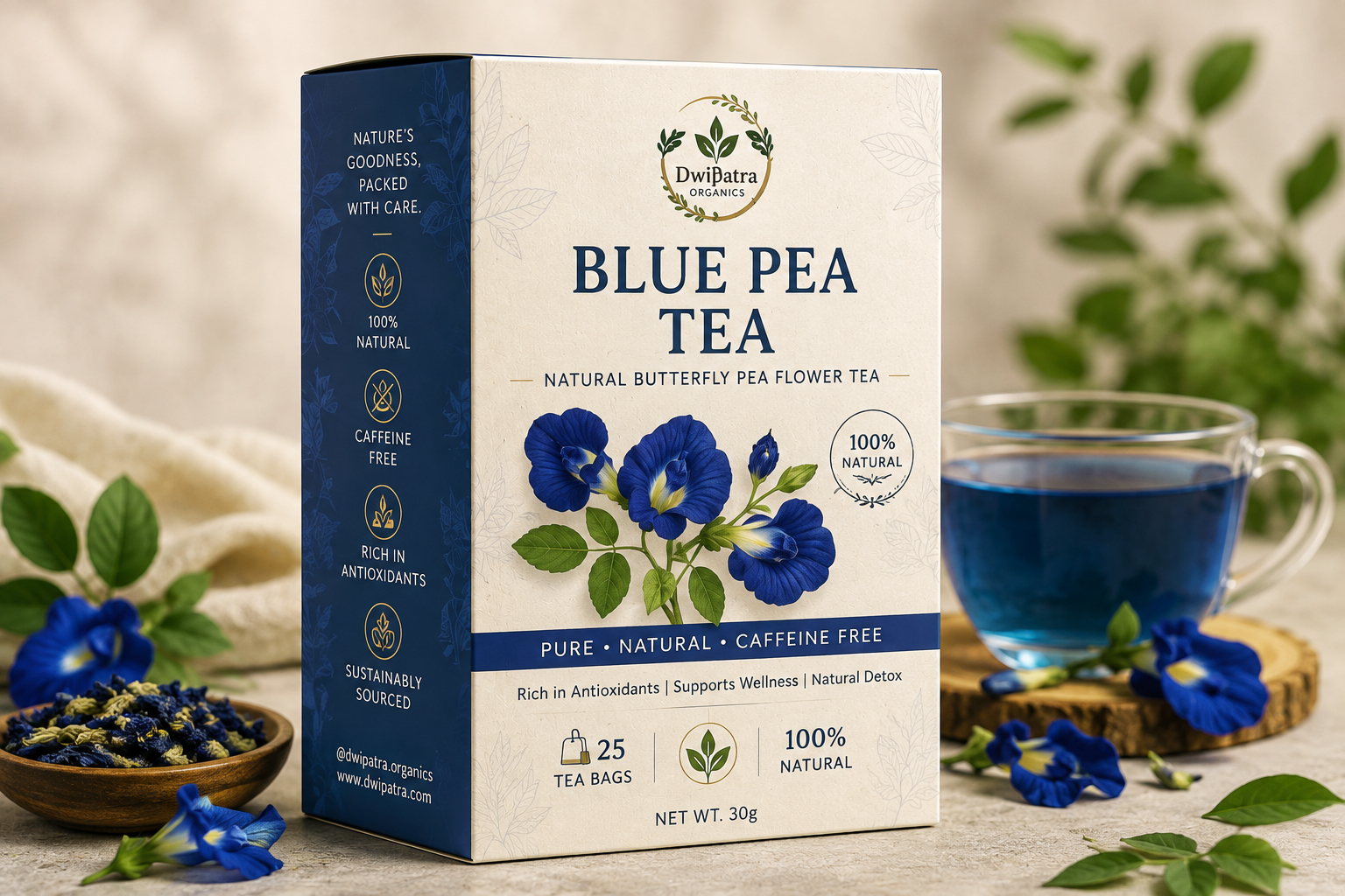 Blue pea